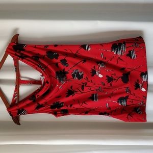 Tank Top with Back Cut-Out